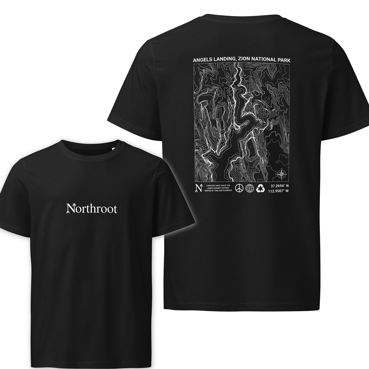 Angels Landing Organic T-Shirt